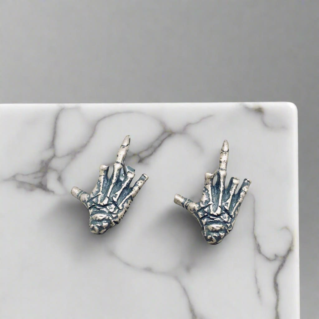 fuck off earring studs for women