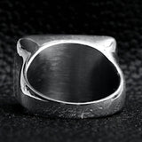 A2 Mens Titanium Sons of Anarchy Biker Rings - Biker Jewelry for Him - Cool Gifts for Motorcycle Enthusiast