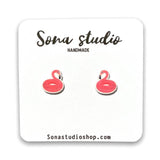 Let’s Flamingo Earrings