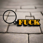 fuck key chain
