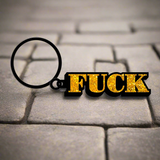 fuck key chain