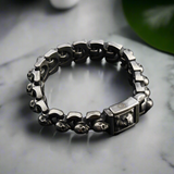 Viking Skull Bracelet - Rugged Norse-Inspired Jewelry