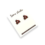 Ghost Flower Earrings