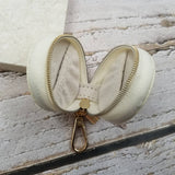 Portable Travel Mini Leather Jewelry Box