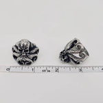 mens octopus kraken ring motorcycle biker moto enthusiast punk rocker vintage style rockabilly large durable heavy duty mens ring high quality gift for him for dad for bother for boyfriend for husband unique ring mens jewelry style for men band statement ring for men manly masculine ring jewelry for him fashion jewelry for men chunky rings for men sterling silver stainless steel titanium ring davy jones pirate ring johnny depp skull viking celtic barbarian style club style