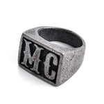 Mens Biker Rings HD MC Biker Motorcycle Mens Rings Gifts for Him Punk Alternative Motorcycle Rings for Men Jewelry Fast Free Shipping mens fashion rings rings for him gifts for biker rocker high quality biker ring variety motorcycle club style biker moto motobike mc club hells angels mens bands rings for him sterling silver titanium thick bands large size rings gold dark silver black silver harley davidson motor company hd harley biker