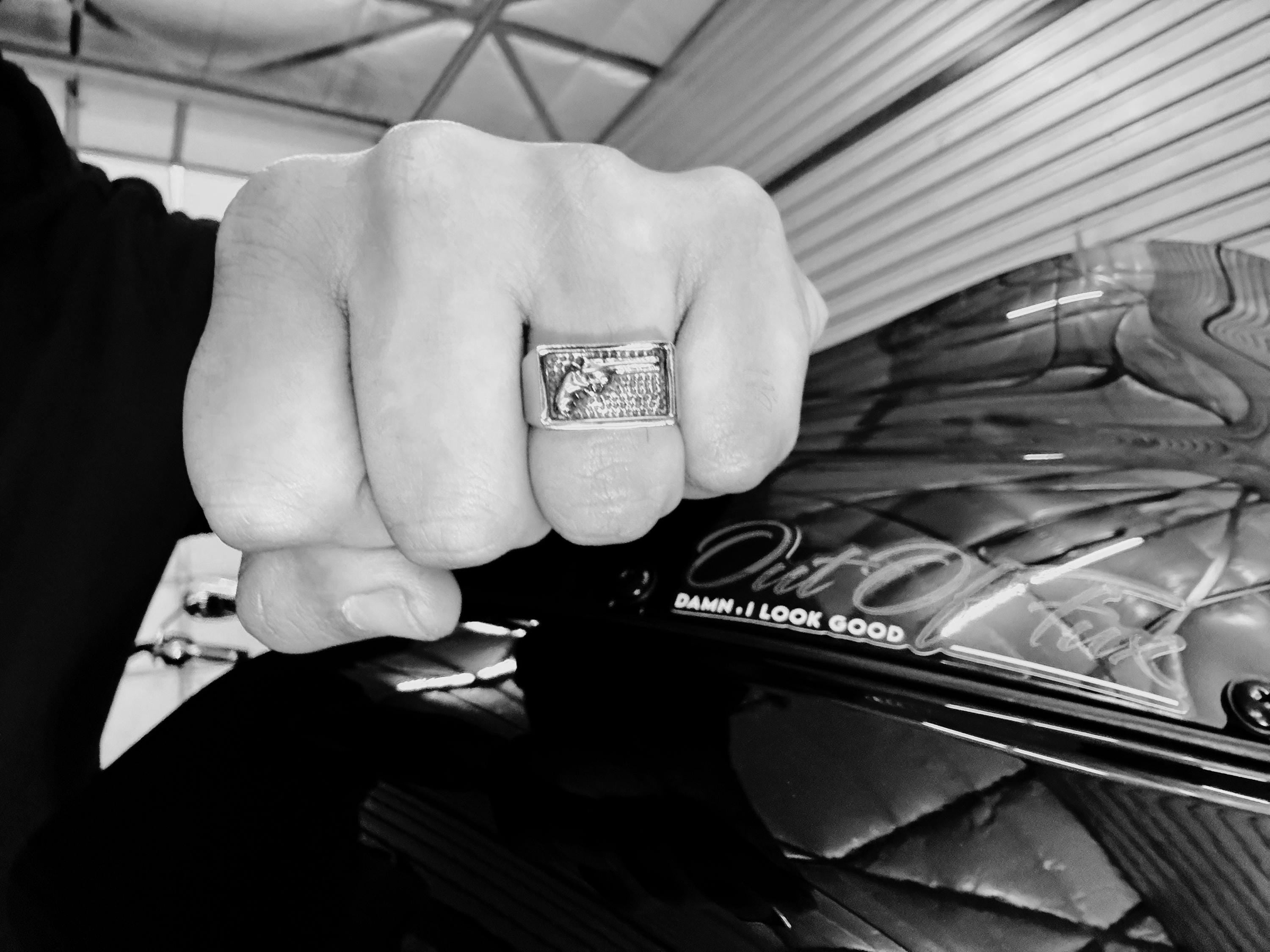 Bold Pistol Revolver Design Stainless Steel Motorcycle Ring Unisex Ring - High Quality Stainless Steel Ring