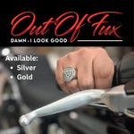 Viking Rune Stainless Steel Ring - Bold and Rebellious Design