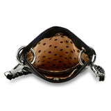 leopard crossbody bag, bag chain strap, strap handbag purse, purse phone holder, holder rhinestone detail, detail fashion accessory, accessory evening bag, bag zipper pocket, pocket leather clutch, clutch sparkly design,