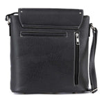 Western Crossbody Purse: Faux Leather Cowgirl Bag with Cross and Studs